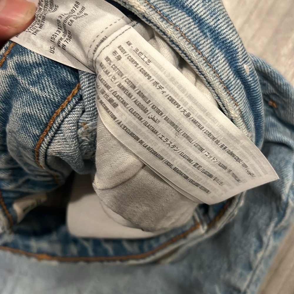 SIZE 29 / 8 ABERCROMBIE & FITCH THE 90’s RELAXED JEAN HIGH RISE - Picture 3 of 7